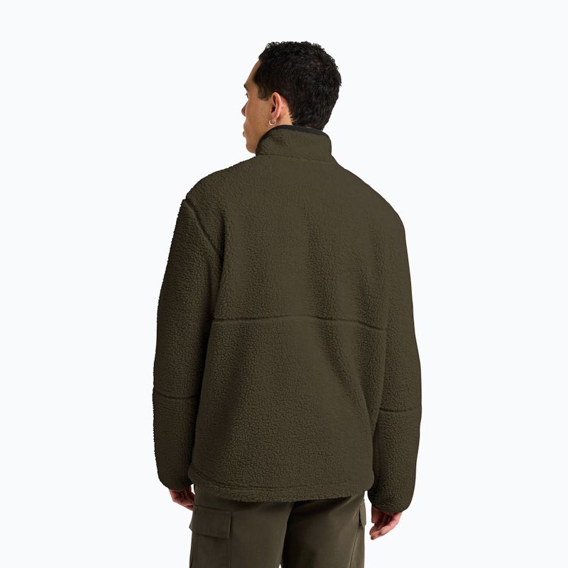 Pánská fleecová mikina Jack Wolfskin Stone Lite obsidian moss 3