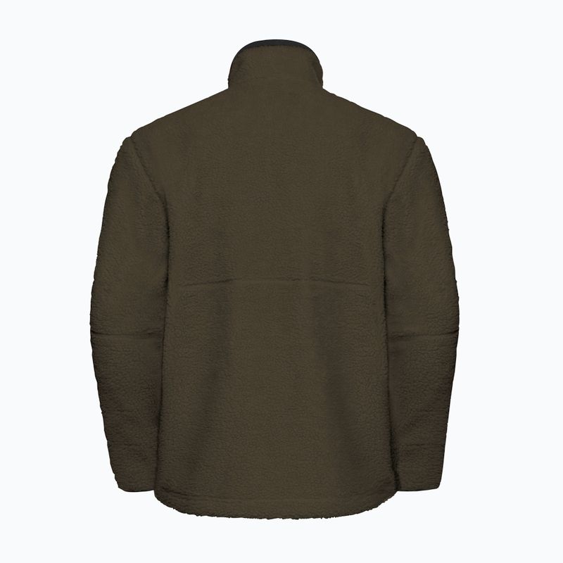 Pánská fleecová mikina Jack Wolfskin Stone Lite obsidian moss 8