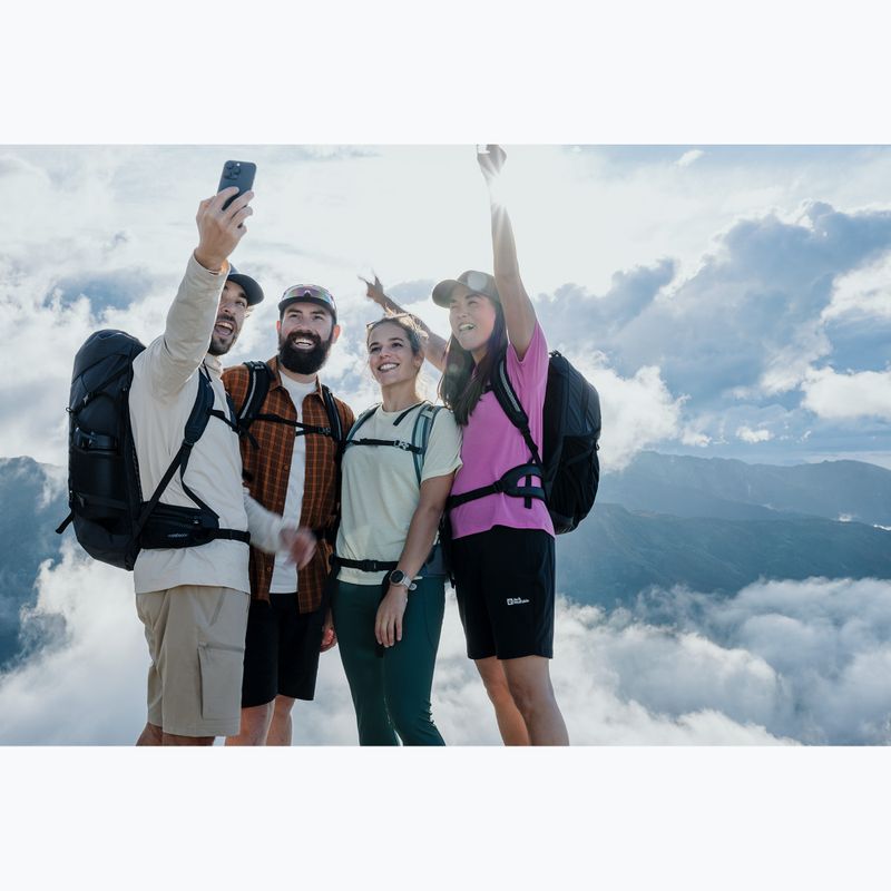 Dámské trekové tričko Jack Wolfskin Vonnan foxglove 10