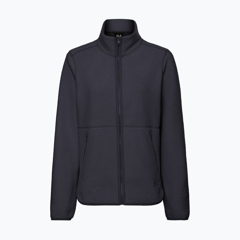 Dámská fleecová mikina Jack Wolfskin Lite Curl Full Zip dark navy 7