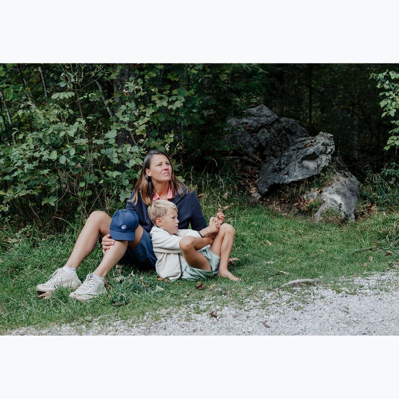 Dámská fleecová mikina Jack Wolfskin Lite Curl Full Zip dark navy 9