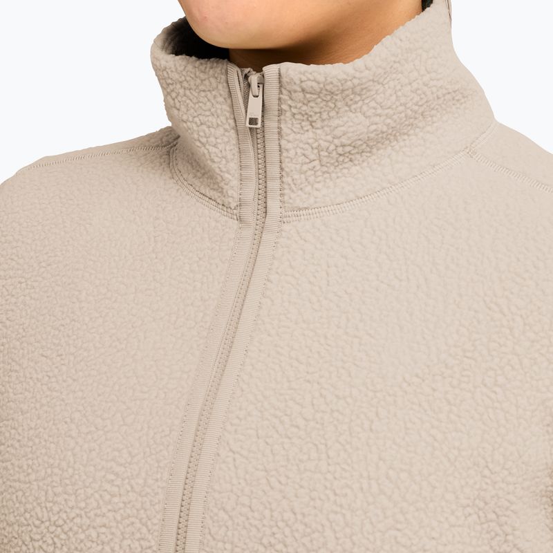Dámská fleecová mikina Jack Wolfskin Lite Curl Full Zip oyster 4