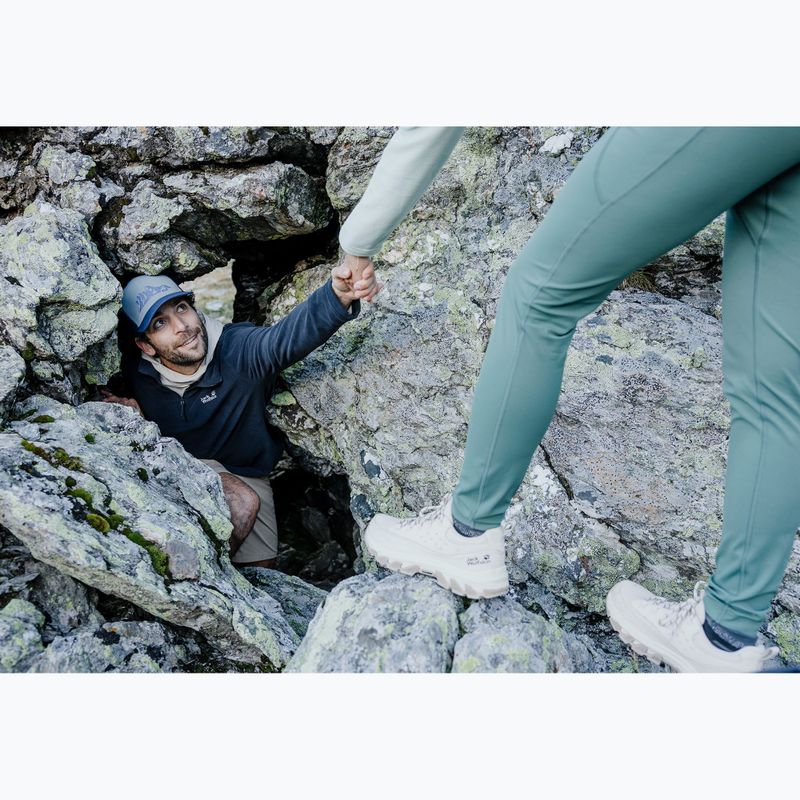 Pánská fleecová mikina Jack Wolfskin Taunus 100 Half Zip black 9