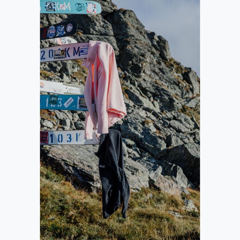 Pánská fleecová mikina Jack Wolfskin Taunus 100 Half Zip black 12