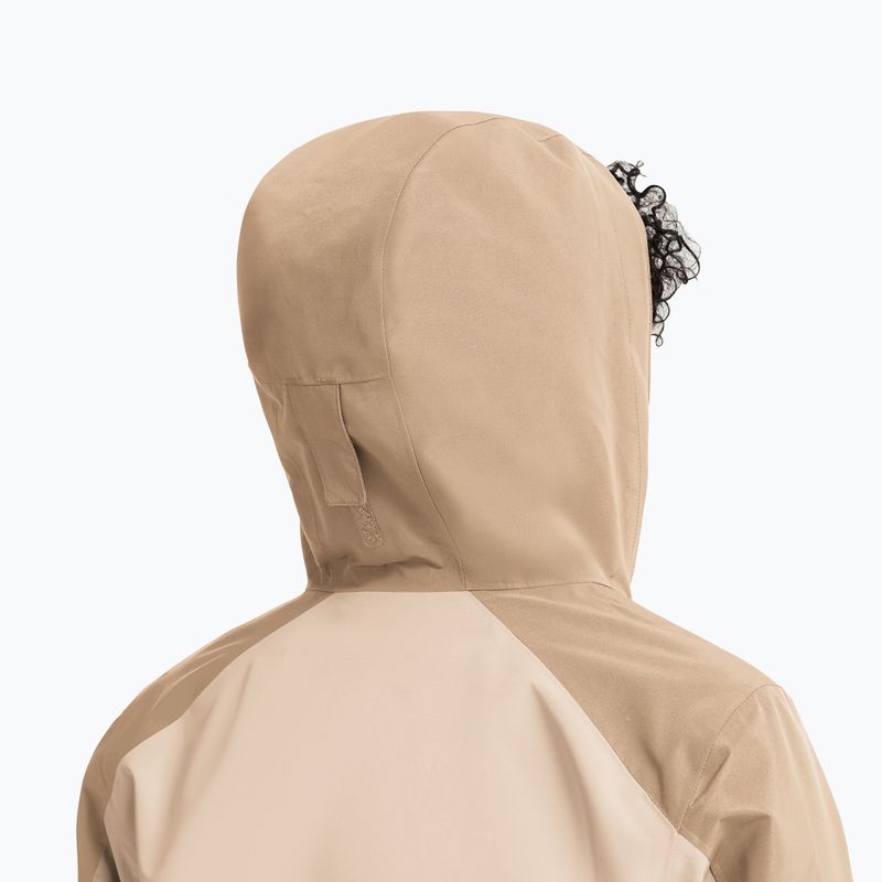 Dámská nepromokavá bunda Jack Wolfskin Wildbound 2L oyster 5