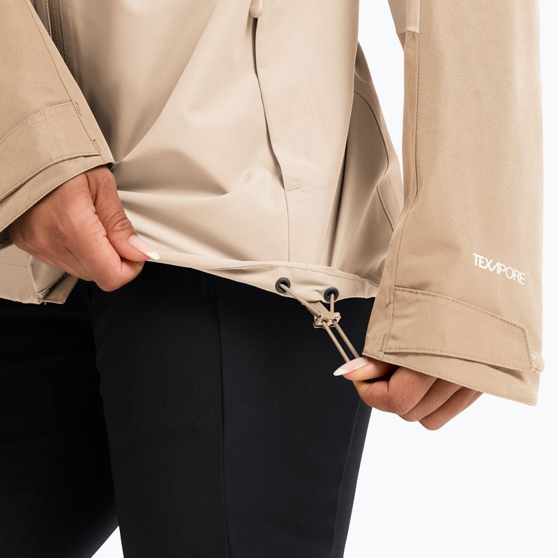 Dámská nepromokavá bunda Jack Wolfskin Wildbound 2L oyster 6