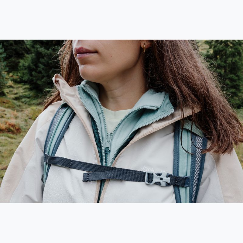 Dámská nepromokavá bunda Jack Wolfskin Wildbound 2L oyster 12