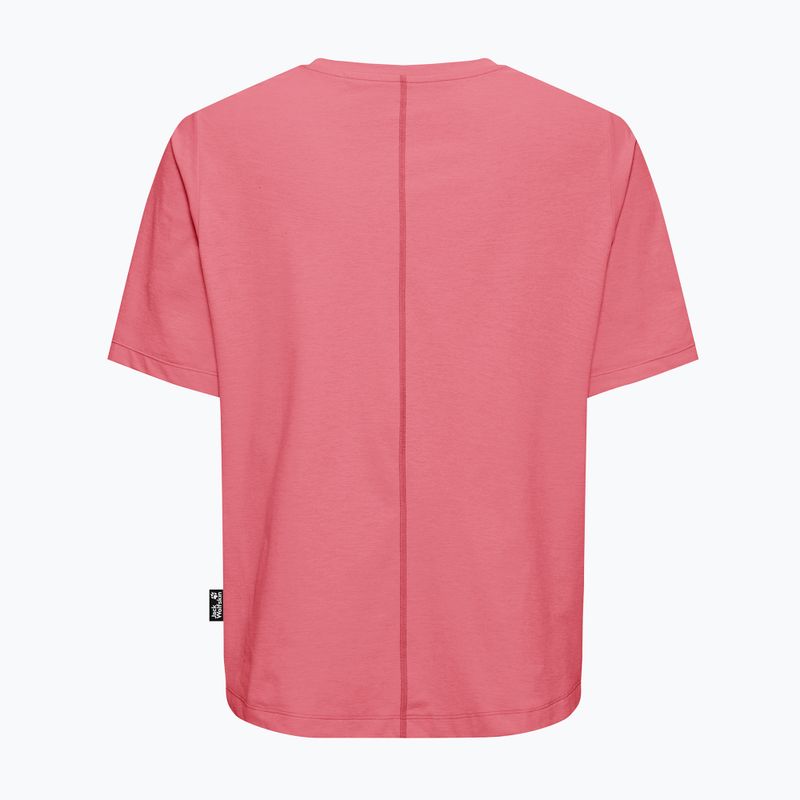 Dámské trekové tričko Jack Wolfskin Travel T evening rose 6