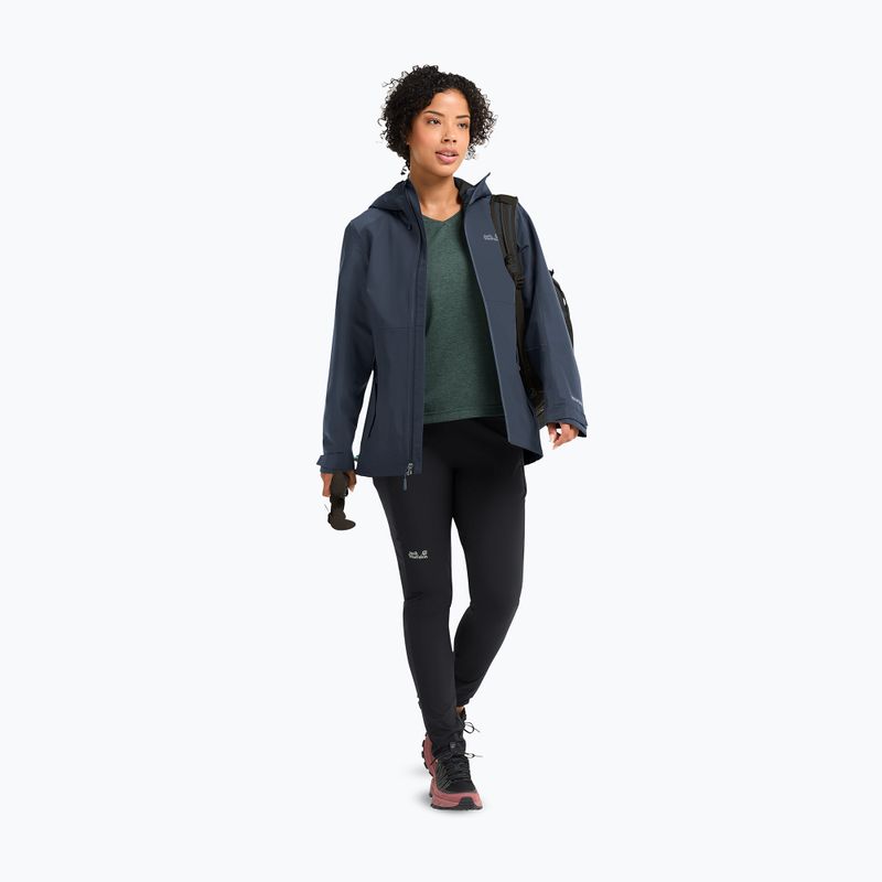 Dámská nepromokavá bunda Jack Wolfskin Wildbound 2L midnight sky 2