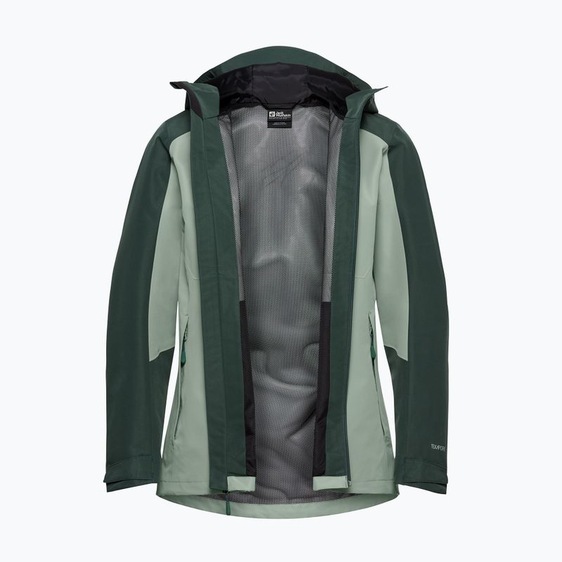 Dámská nepromokavá bunda Jack Wolfskin Wildbound 2L green zinnia 8