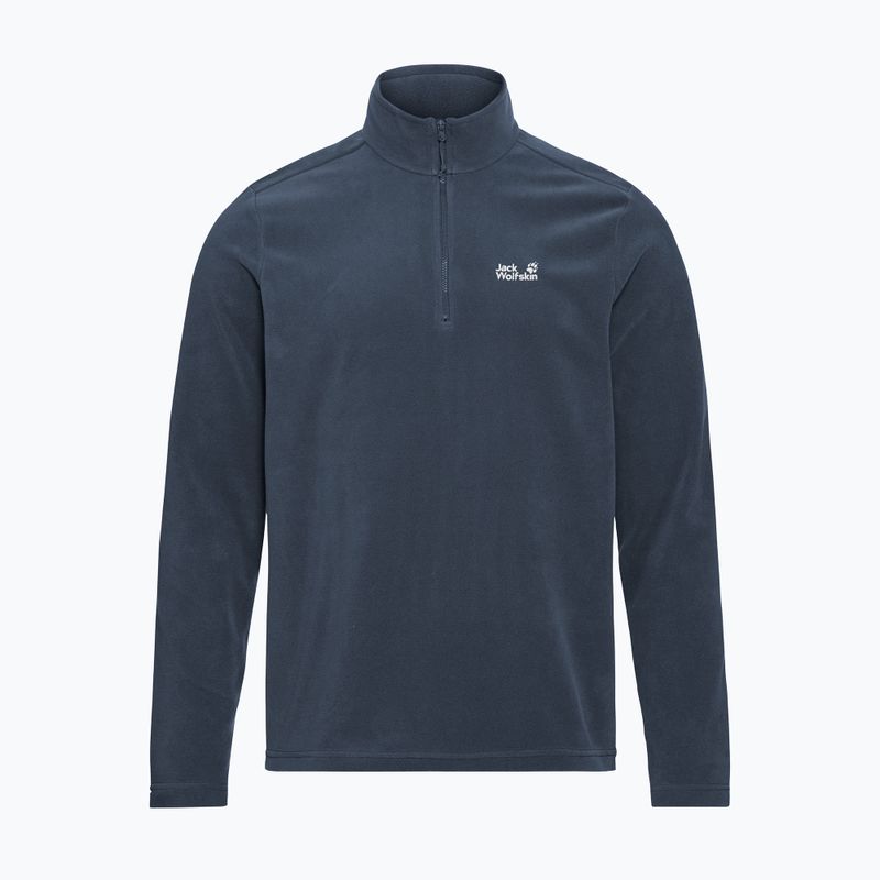 Pánská fleecová mikina Jack Wolfskin Taunus 100 Half Zip midnight sky 5