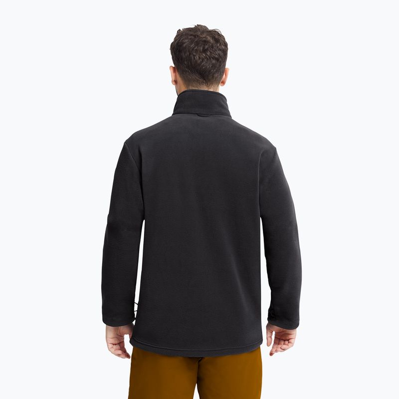 Pánská fleecová mikina Jack Wolfskin Taunus 200 Full Zip black 3
