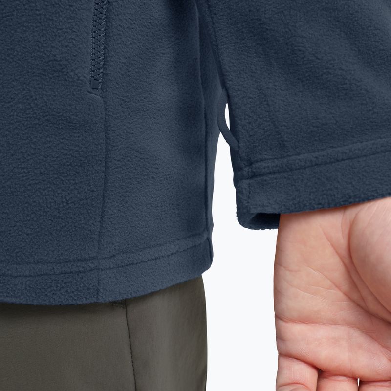 Pánská fleecová mikina Jack Wolfskin Taunus 100 Full Zip midnight sky 6