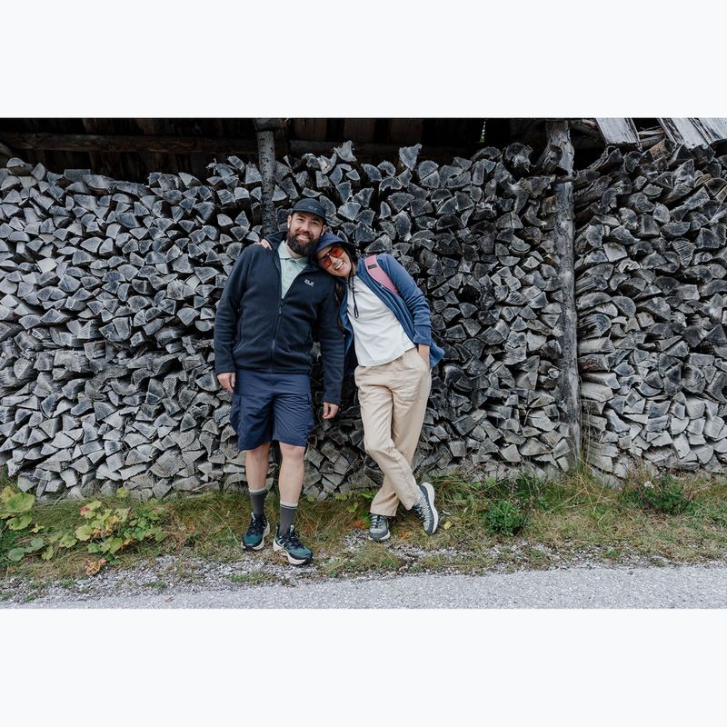 Pánská fleecová mikina Jack Wolfskin Taunus 100 Full Zip midnight sky 10