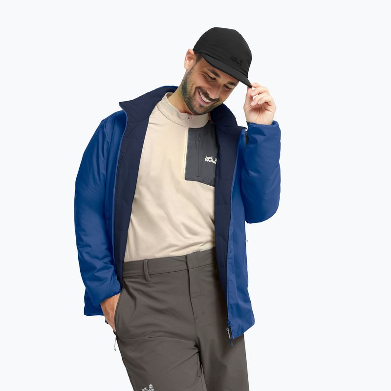 Pánská zateplená bunda Jack Wolfskin Trail Light Ins 2IN1 blue orchid 5