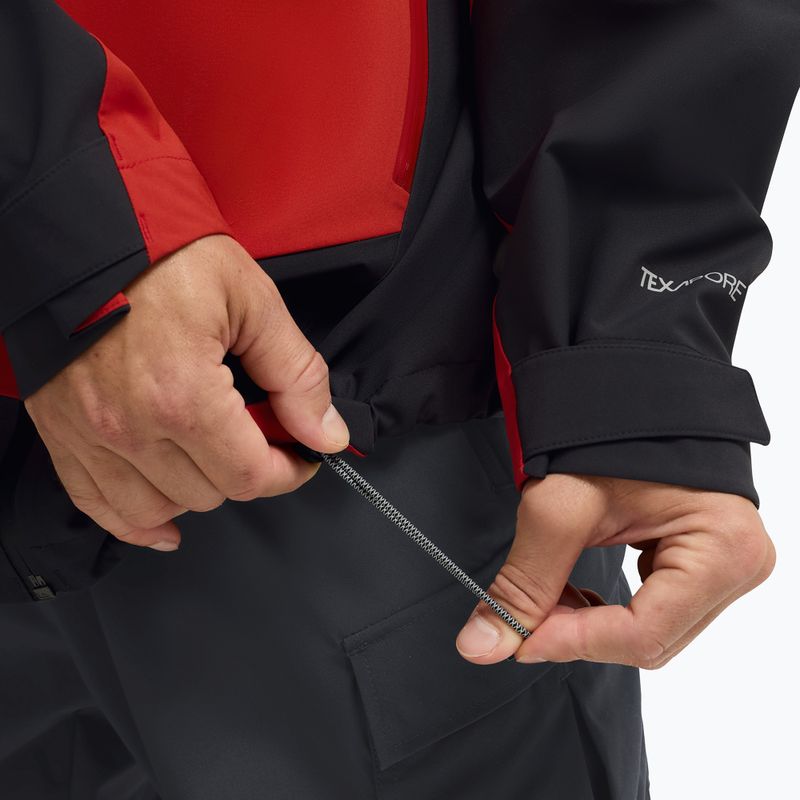 Pánská nepromokavá bunda Jack Wolfskin Rockpaw 3L siren red 6