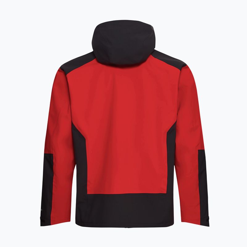 Pánská nepromokavá bunda Jack Wolfskin Rockpaw 3L siren red 8