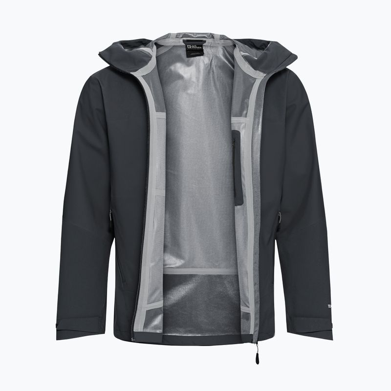 Pánská nepromokavá bunda Jack Wolfskin Rockpaw 3L phantom 9