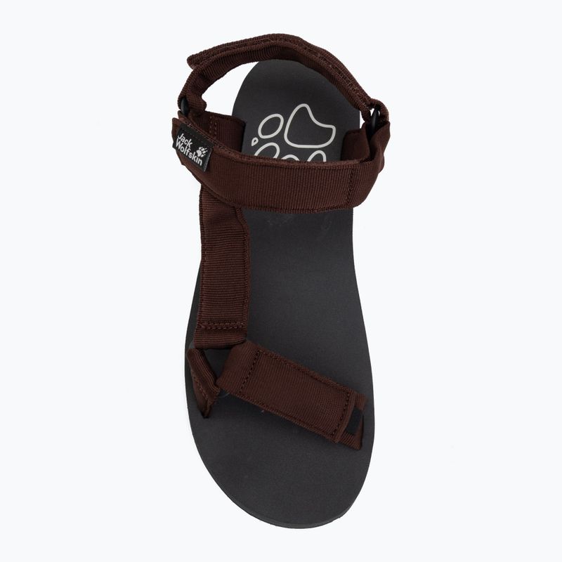 Pánské sandály Jack Wolfskin Taiga dark mahogany 5