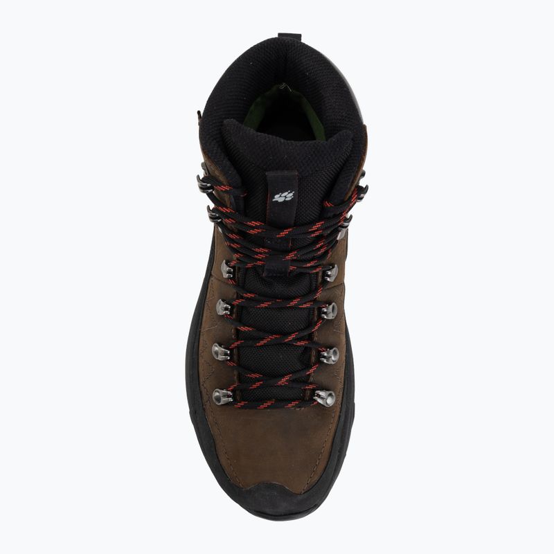 Pánské turistické boty Jack Wolfskin Apex Hike Pro Leather Texapore Mid fawn 5