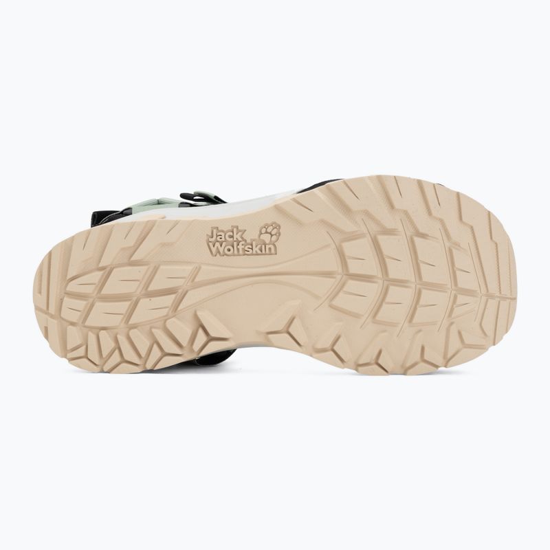 Dámské sandály  Jack Wolfskin Ridge green zinnia 4
