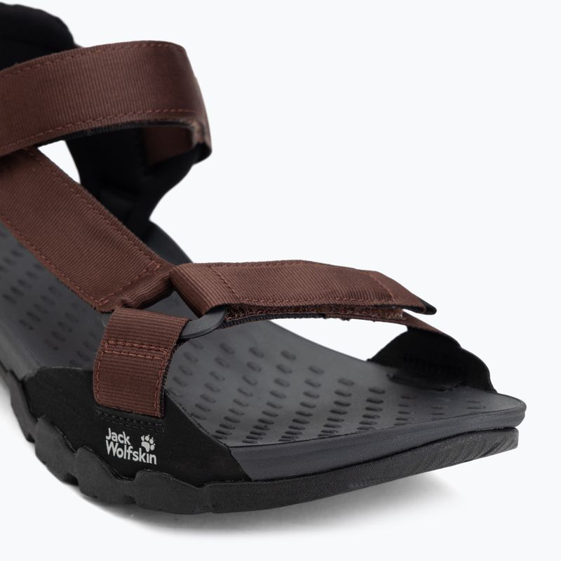 Pánské sandály Jack Wolfskin Ridge dark mahogany 7