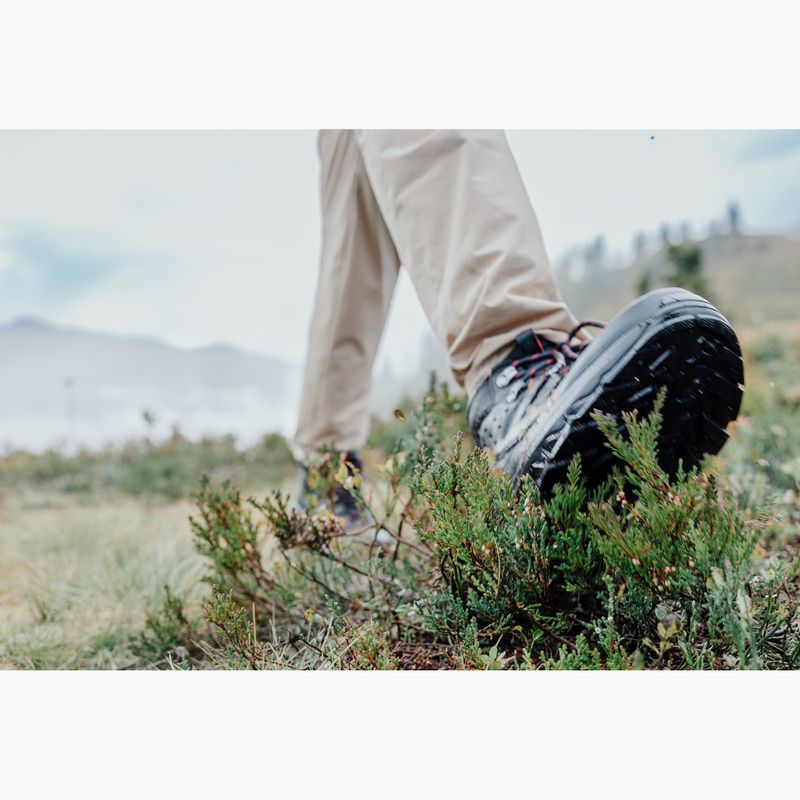 Pánské turistické boty Jack Wolfskin Apex Hike Texapore Mid obsidian moss 10