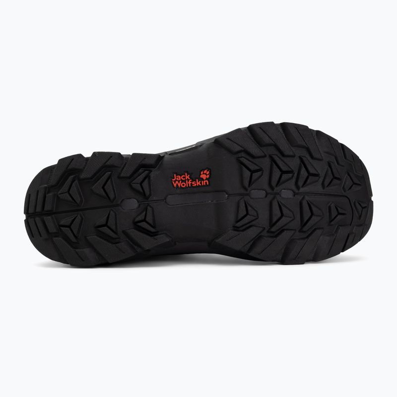 Pánské turistické boty Jack Wolfskin Apex Hike Texapore Mid obsidian moss 4