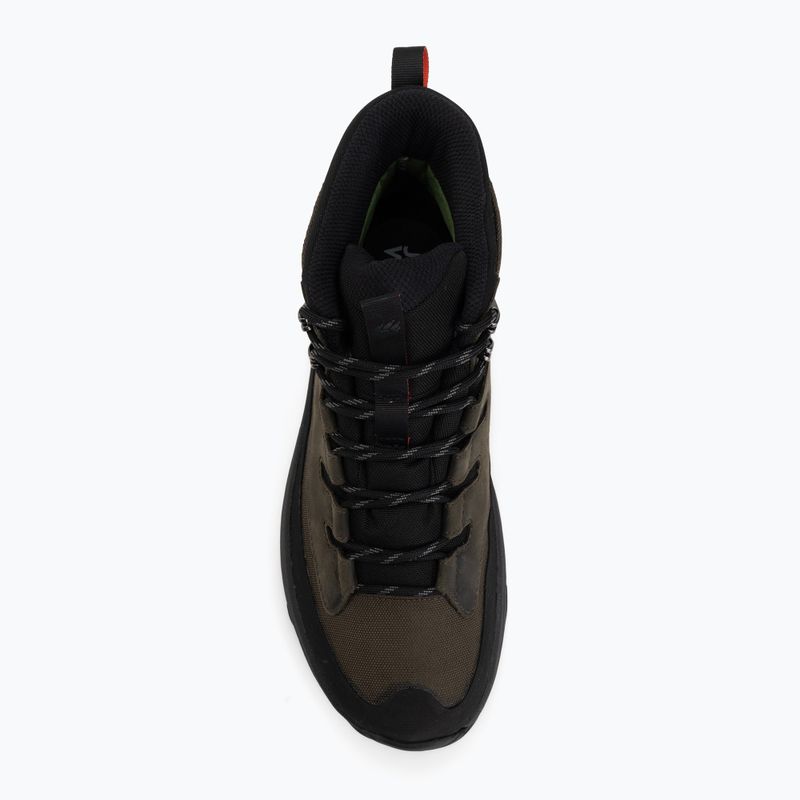 Pánské turistické boty Jack Wolfskin Apex Hike Texapore Mid obsidian moss 5