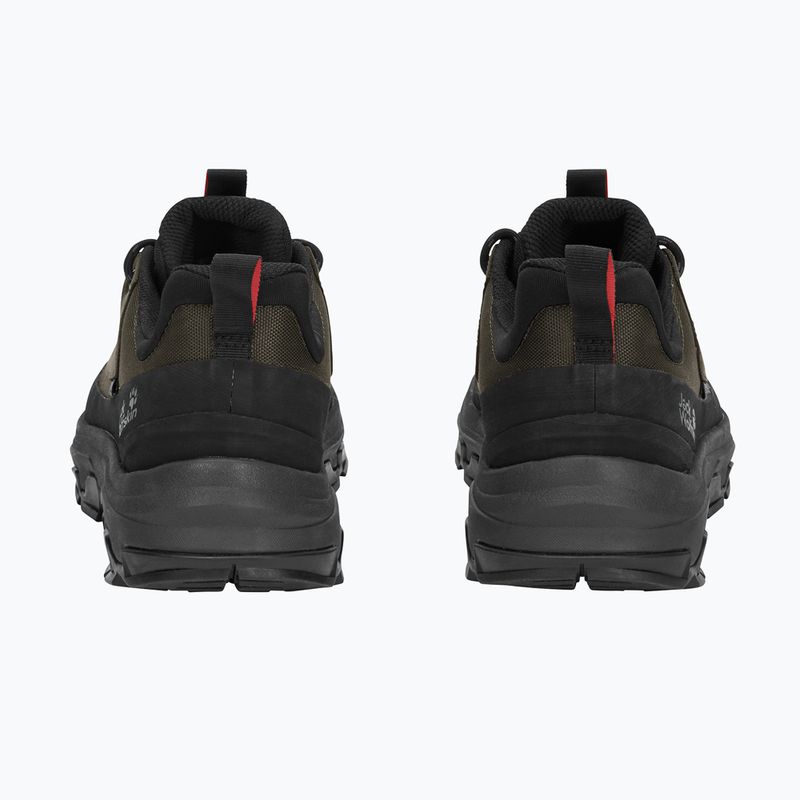 Pánské trekové boty Jack Wolfskin Apex Hike Texapore Low obsidian moss 3