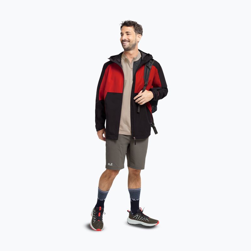 Pánské turistické boty Jack Wolfskin Wild Hike Low obsidian moss 5