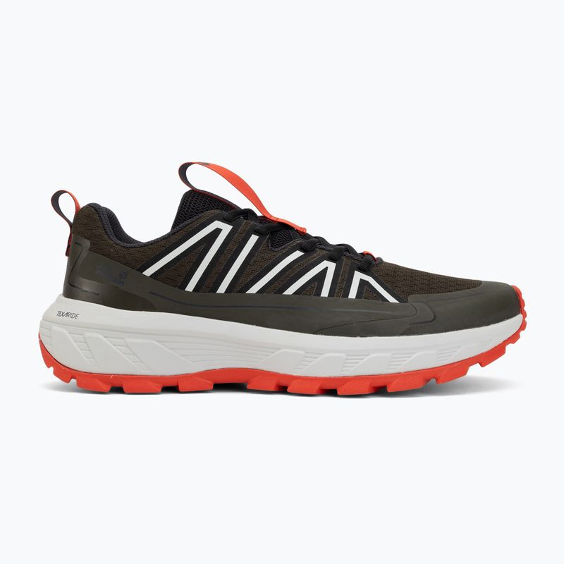 Pánské turistické boty Jack Wolfskin Wild Hike Low obsidian moss 2