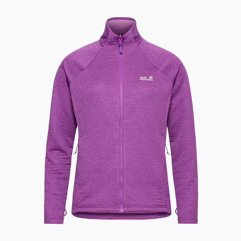 Dámská fleecová mikina Jack Wolfskin Anytrail Full Zip freesia 7