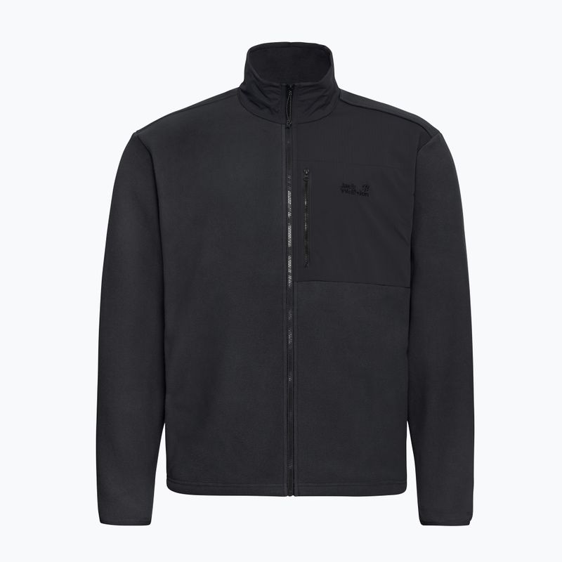 Pánská fleecová mikina Jack Wolfskin Sumetro Full Zip black 7