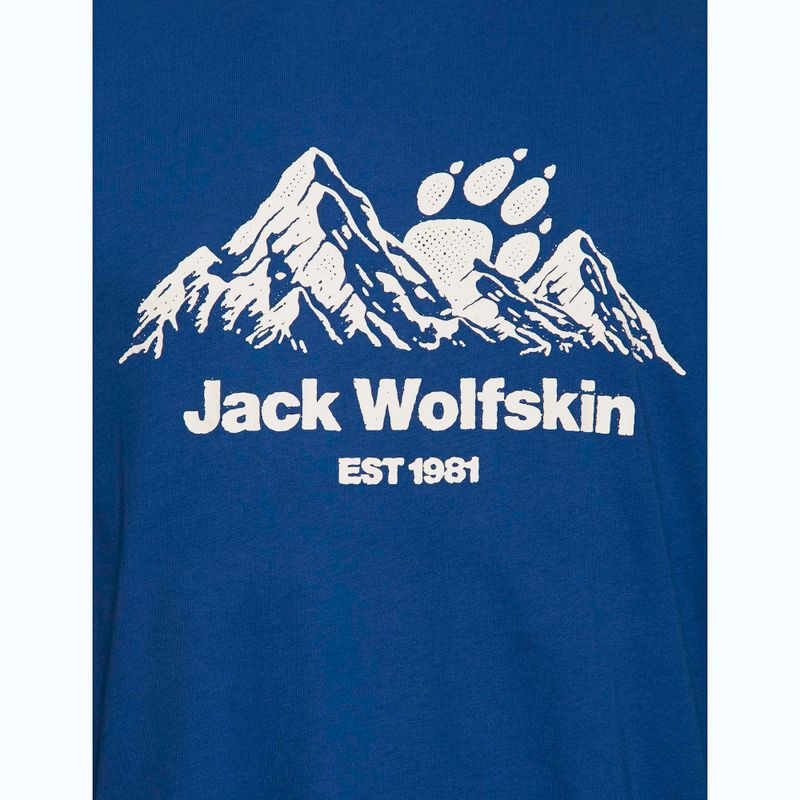 Pánské tričko Jack Wolfskin Carefree blue orchid 7