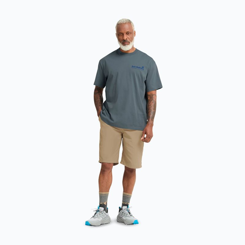 Pánské trekové šortky Jack Wolfskin Duneland hazel wood 2