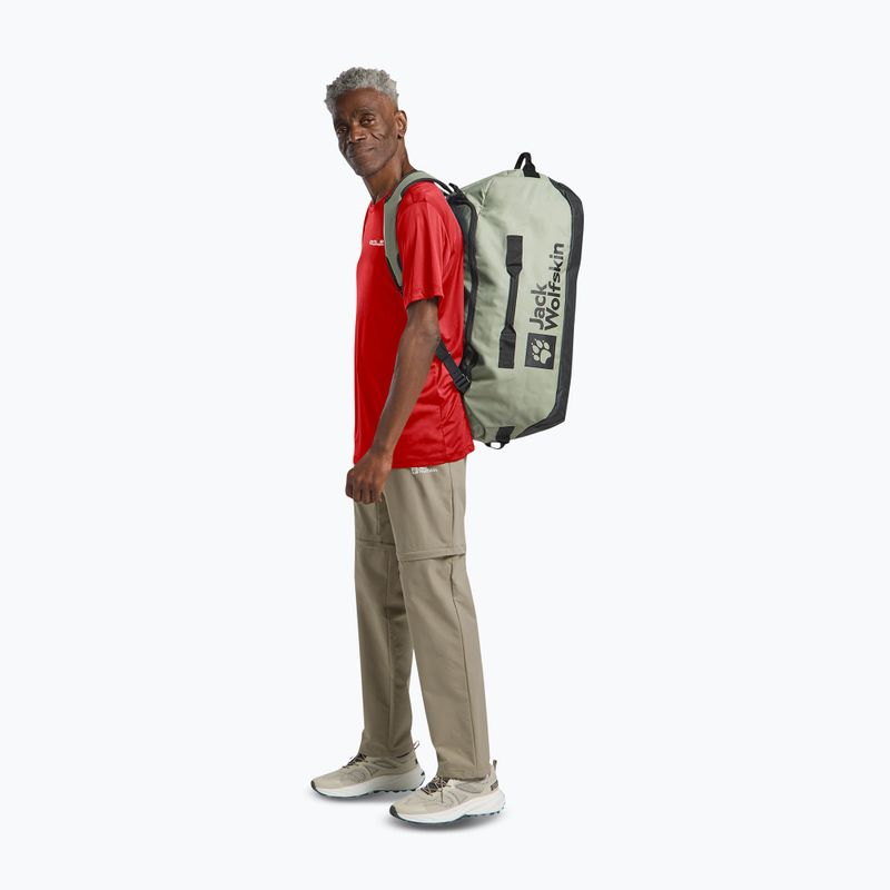 Pánské trekové tričko Jack Wolfskin Tech T siren red 2