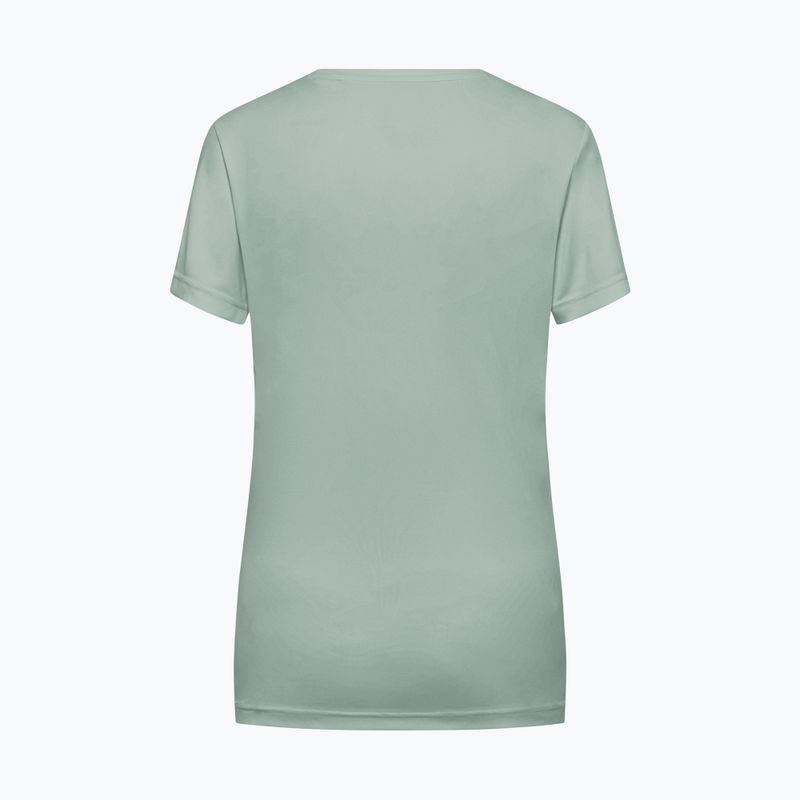 Dámské trekové tričko Jack Wolfskin Tech T green zinnia 7