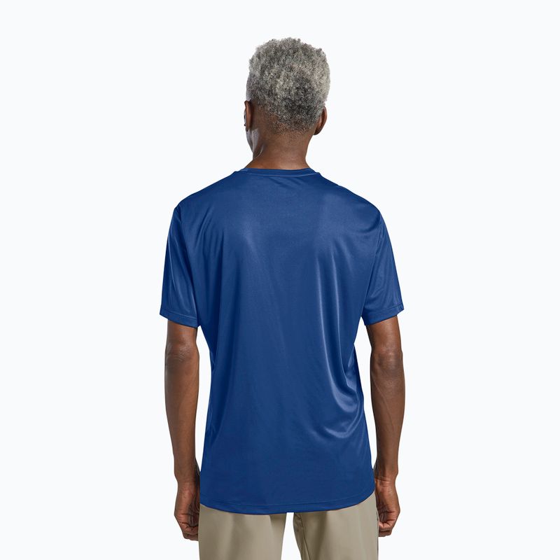 Pánské trekové tričko Jack Wolfskin Tech T blue orchid 3