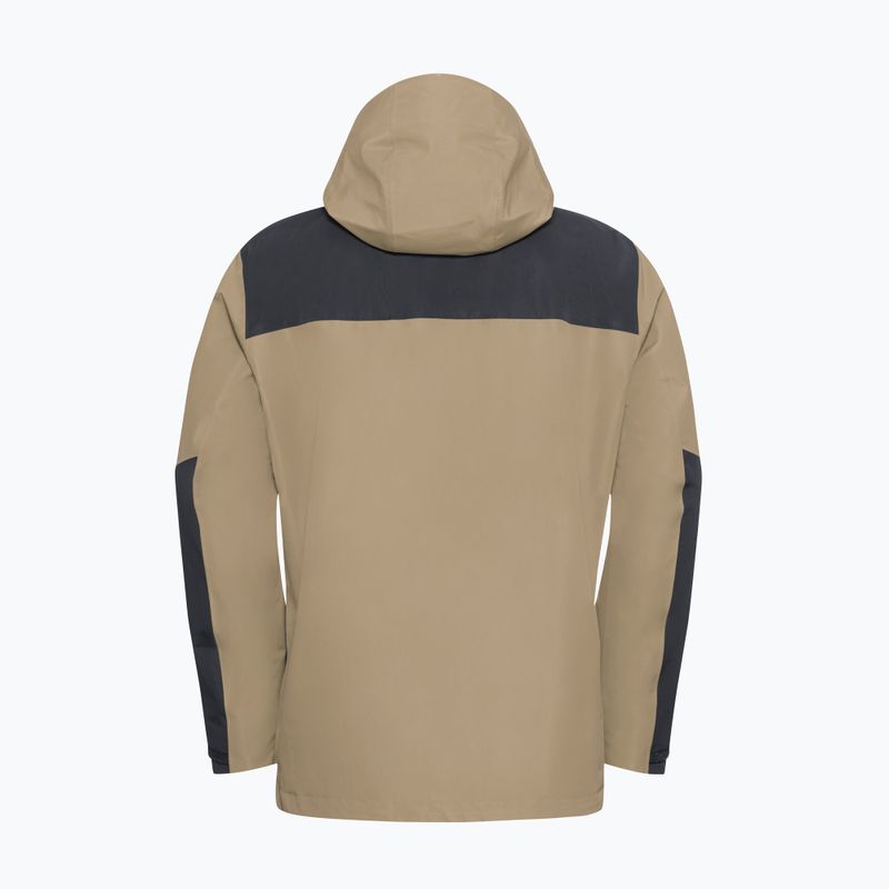 Pánská nepromokavá bunda Jack Wolfskin Jasper 2L hazel wood 8