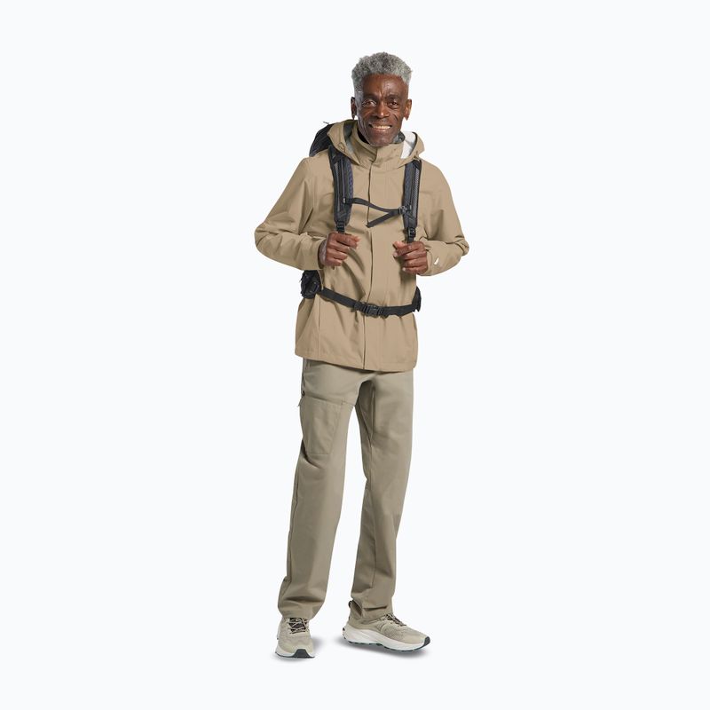 Pánská nepromokavá bunda Jack Wolfskin Trailtime 2L hazel wood 2