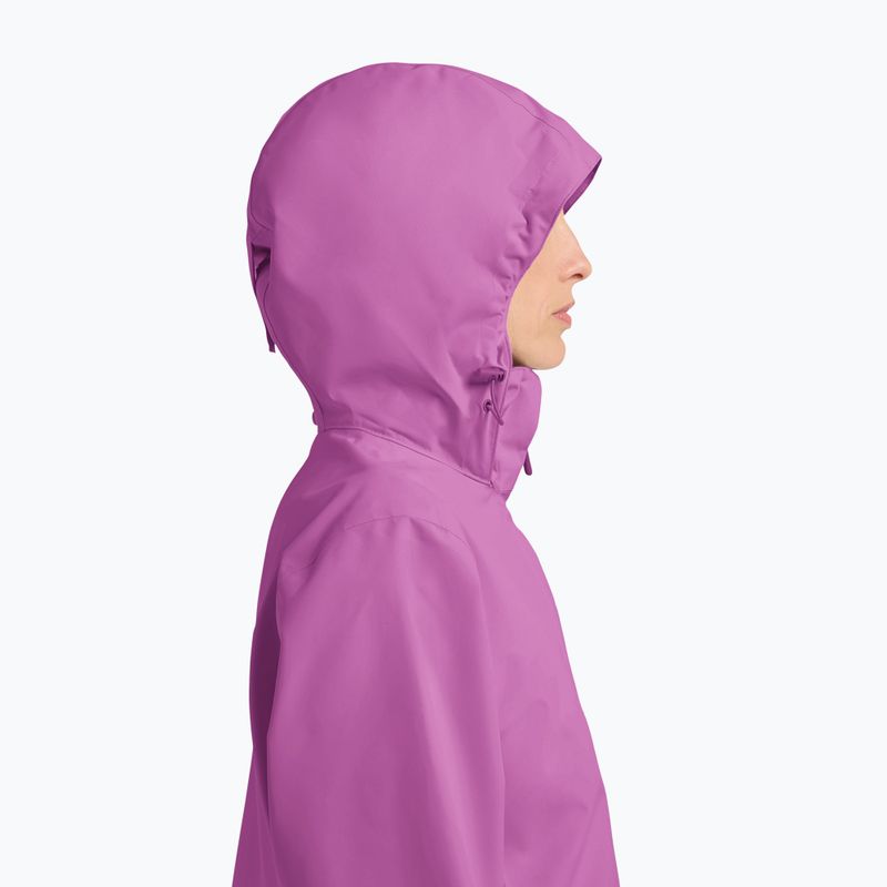 Dámská nepromokavá bunda Jack Wolfskin Trailtime 2L foxglove 4