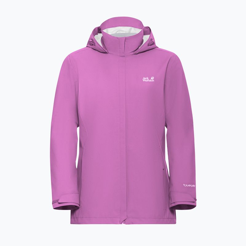 Dámská nepromokavá bunda Jack Wolfskin Trailtime 2L foxglove 7