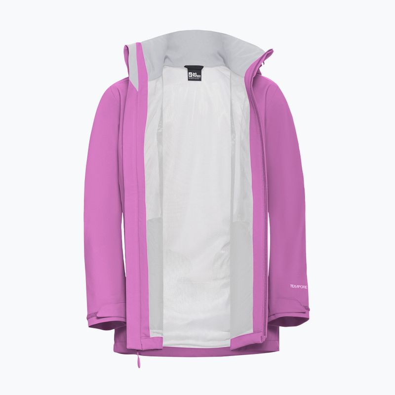 Dámská nepromokavá bunda Jack Wolfskin Trailtime 2L foxglove 8