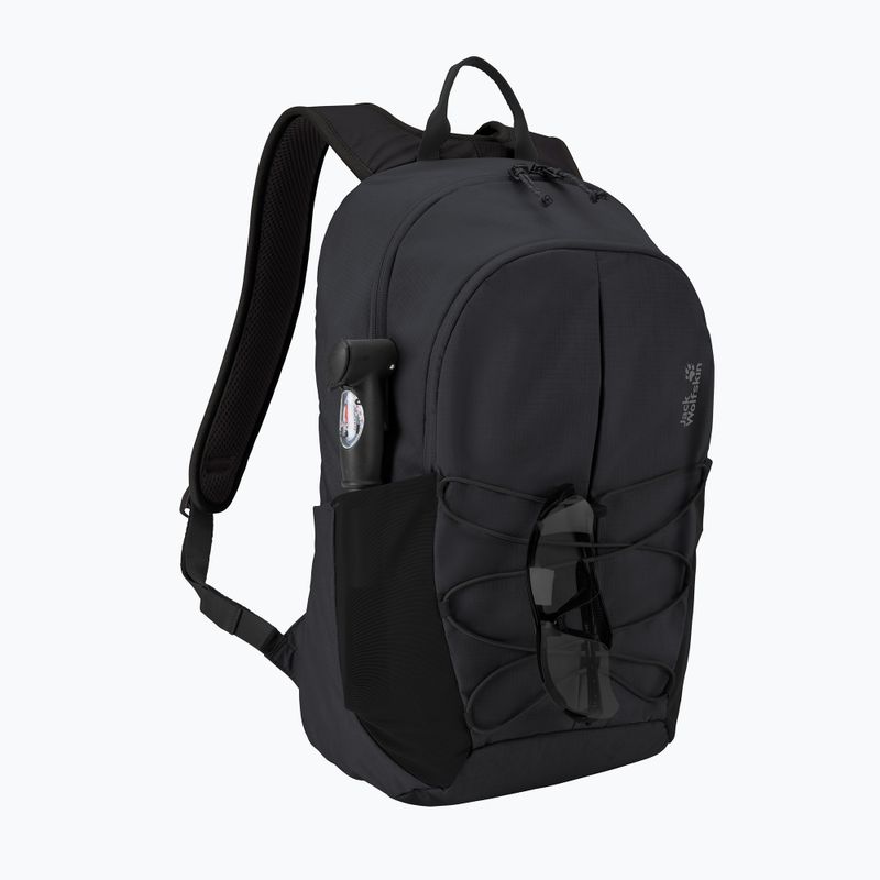 Městský batoh Jack Wolfskin Yuma 18 l black 2