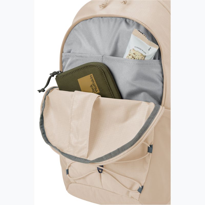 Městský batoh Jack Wolfskin Yuma 18 l oyster 9