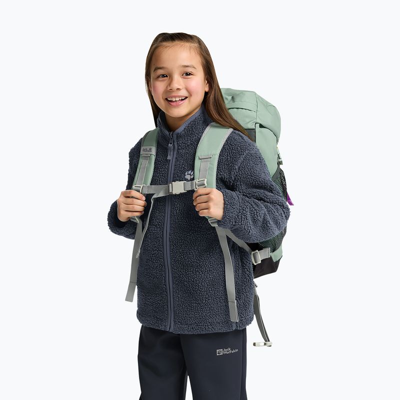 Dětský turistický batoh Jack Wolfskin Kids Explorer 20 l green zinnia 16