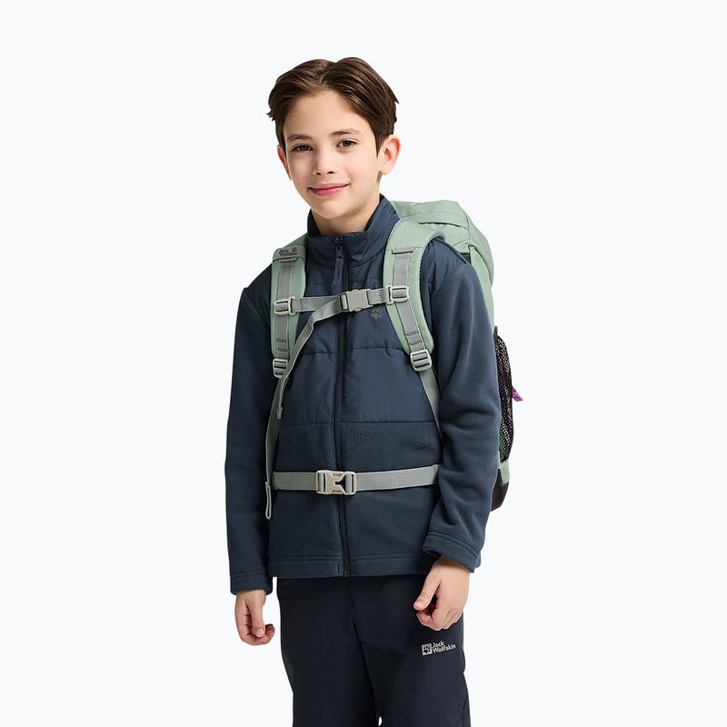 Dětský turistický batoh Jack Wolfskin Kids Explorer 20 l green zinnia 18