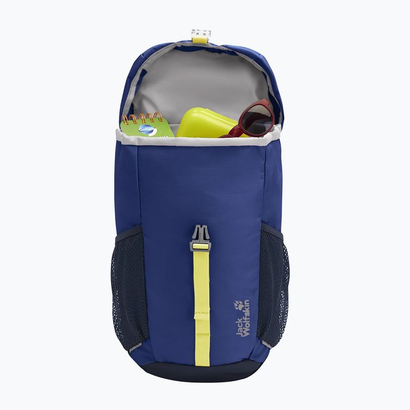 Dětský turistický batoh Jack Wolfskin Explorer 15 l blue orchid 6