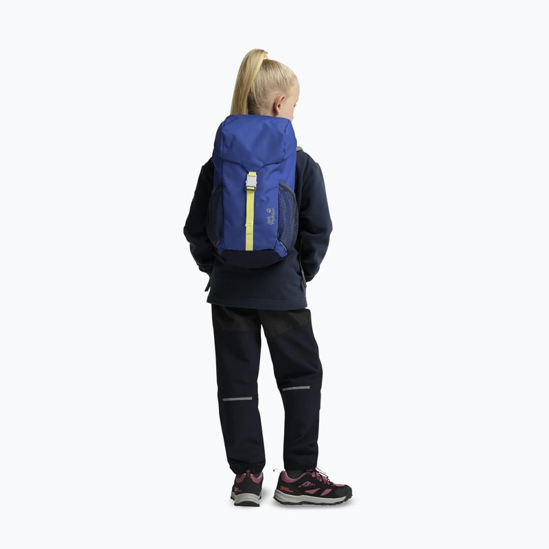 Dětský turistický batoh Jack Wolfskin Explorer 15 l blue orchid 16
